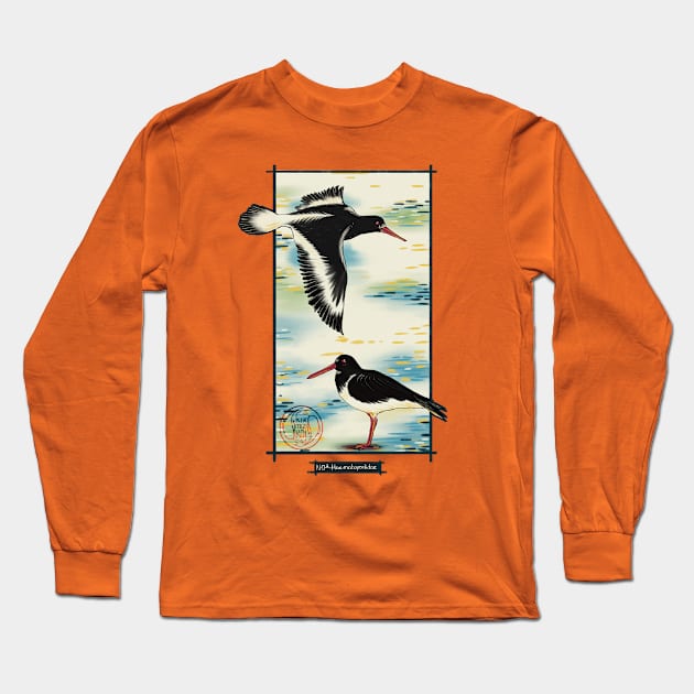 No2: Bird Long Sleeve T-Shirt by KirmiziKoi